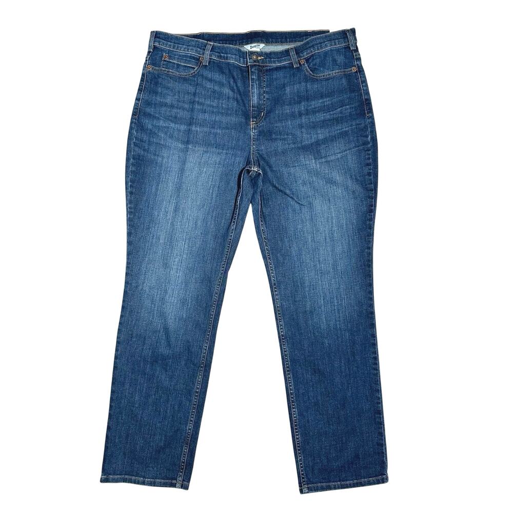 Duluth Trading Co | Women | DuluthFlex Daily Denim Slim Leg Denim Jeans | Sz 18 - Picture 2 of 16